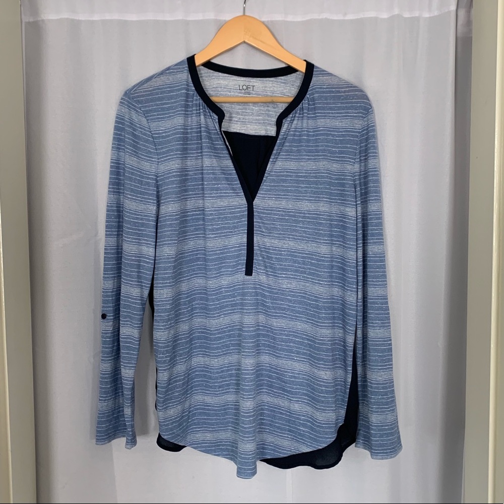 Loft Striped Blouse